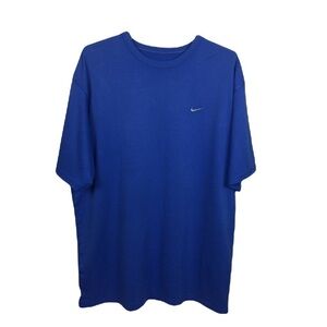 Bright Blue Nike Crew Neck Shirt Size 2XL